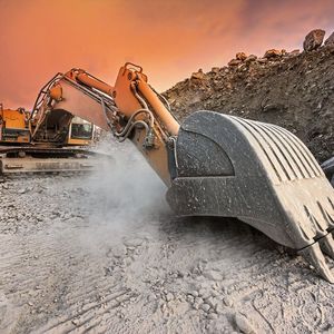 Normen schreiben unter bestimmten Bedingungen Rohrbruchsicherungen bei Baggern und anderen Arbeitsmaschinen vor. Produkte von Bucher Hydraulics erfüllen diese Normen.(Bild:  Bucher Hydraulics)