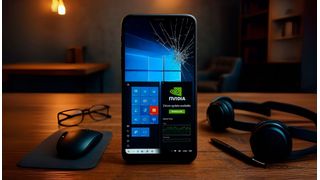 Eine Sicherheitslücke in der Nvidia App unter Windows kann es Angreifern ermöglichen, ihre Systemrechte auszuweiten. Administratoren sollten umgehend auf Version 11.0.5.245 aktualisieren. (Bild: Dall-E / Vogel IT-Medien GmbH / KI-generiert)
