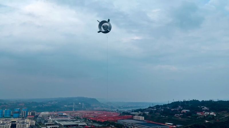 Die S2000-Plattform von Linyi Yunchuan ist auf zwei Kilometer Höhe aufgestiegen und hat die gewonnene Energie ins Netz eingespeist. (Bild: Linyi Yunchuan)