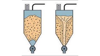 „Vom Schüttgut zum Silo“ gibt einen Einblick in die Fließeigenschaften von Pulvern und Schüttgütern und erläutert darauf aufbauend die sinnvolle Gestaltung von Silos, Trichtern etc. (Bild: GTV)