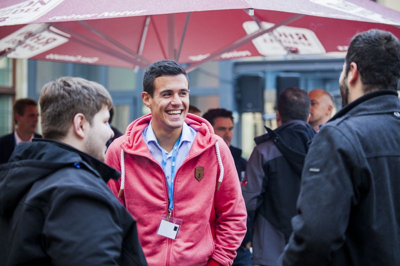 Der sensationell schnelle Festplattenentschlüssler und Sieger der Gruezi Games: Alexander Tischler, CosH (Acmeo)