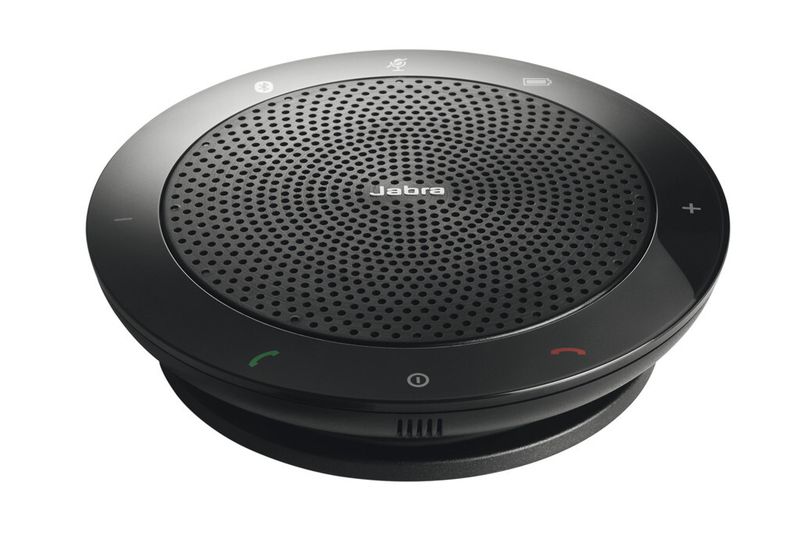 Das Jabra Speak 510 UC integriert ein intelligentes Mikrofon und einen leistungsstarken Lautsprecher mit einer 360-Grad-Abdeckung. (Bild: Jabra/Ben Blankenburg)