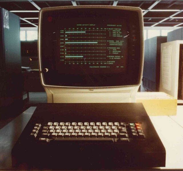 Dieser Rechner gehörte damals zur modernen Banken-Ausstattung. (Bild: Fiducia IT)