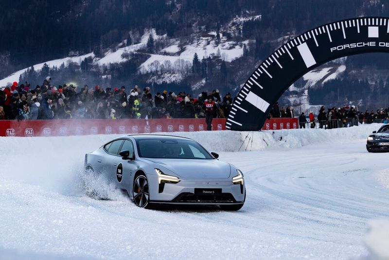 The Polestar 5 will be launched in summer 2026. (Image:Polestar)