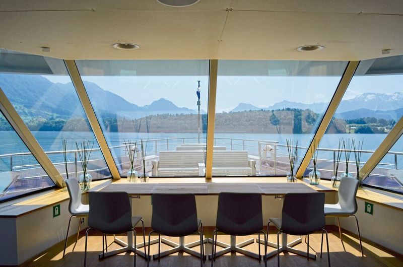 Gediegenes Yacht-Design im Inneren des Schiffes. (Sergio Caré-Lucas)