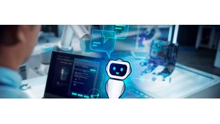 Siemens hat auf der Hannover Messe seinen Industrial Copilot vorgestellt. Das KI-Tool für den Einsatz im industriellen Umfeld wurde in enger Kooperation mit Microsoft entwickelt.  (Bild: Siemens)