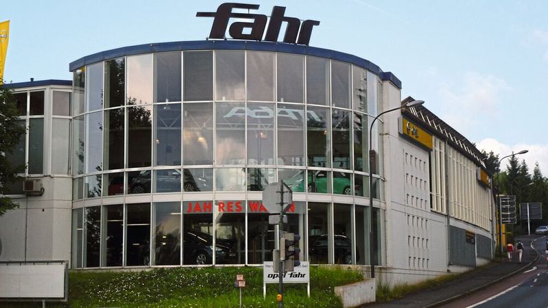 Der ehemalige Fahr-Hauptsitz am Andreasberg.(Bild:  Jürgen Schneider)