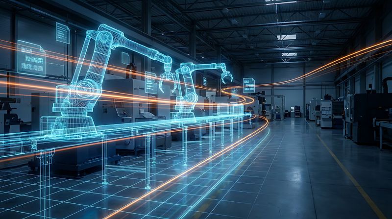 We’re showcasing five of the latest innovations for virtual commissioning—from AI copilots and smart browser tools to deep PLC integration.(Source:  © Design Store – stock.adobe.com_AI-generated)