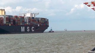 Die „ MSC Gülsün“ ist das erste von elf Schiffen ihrer Größenklasse. (Eurogate)