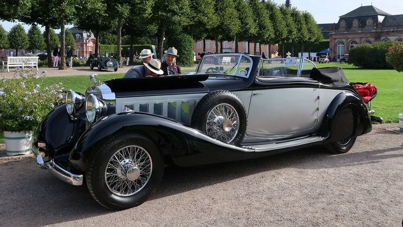 Der Hispano-Suiza J 12 wurde von 1931 bis 1938 gebaut. Sein V12-Motor leistet je nach Hubraumvariante 220 oder 250 PS. (Bild: Peter Diehl)