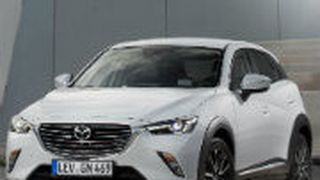 Schnittig, kompakt und hochgebockt: Der Mazda CX-3 hat das Potenzial, ein Verkaufsschlager  zu werden. (Foto: Mazda)
