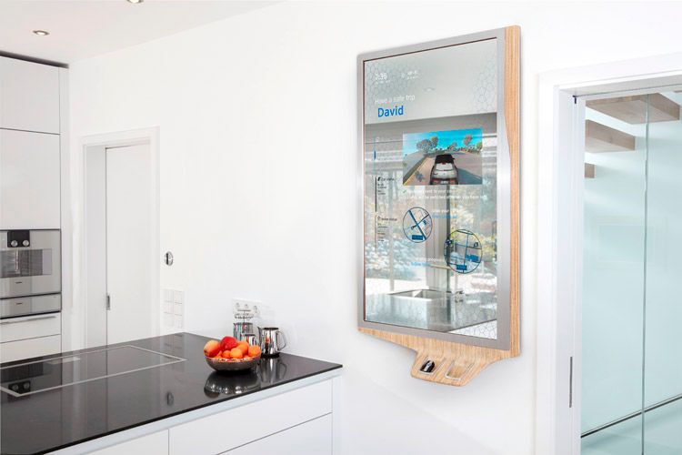 Ebenfalls ein große Thema ist die Vernetzung mit dem Smart Home. (BMW)