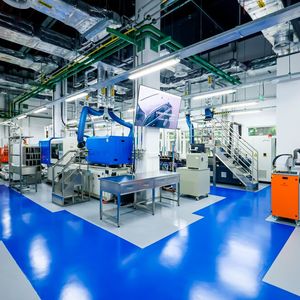 Das neue Covestro TPU-Anwendungsentwicklungszentrum in Guangzhou – konzipiert für die gemeinsame Entwicklung von Materiallösungen mit Kunden in Südchina.(Bild:  Covestro)