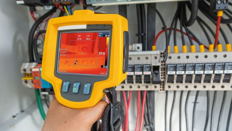 Berührungslos messen: Temperatursensoren können nicht überall angebracht werden. Eine Alternative ist das Messen nach dem pyrometrischen Prinzip. Jeder Körper emittiert Strahlung bei einer Temperatur über dem absoluten Nullpunkt.(Bild: ©  Kampan - stock.adobe.com)