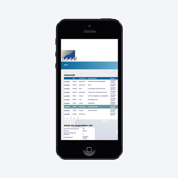 Die neue Asco-App ist eine Lösung für die mobile Fertigungssteuerung. (Bild: Asco Data)