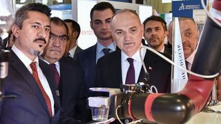 Das Interesse an neuen Entwicklungen ist in der türkischen Industrie ungebrochen, wie die Win Eurasia und andere Messen zeigen, trotz der aktuell schwierigen Lage. (Win Eurasia)