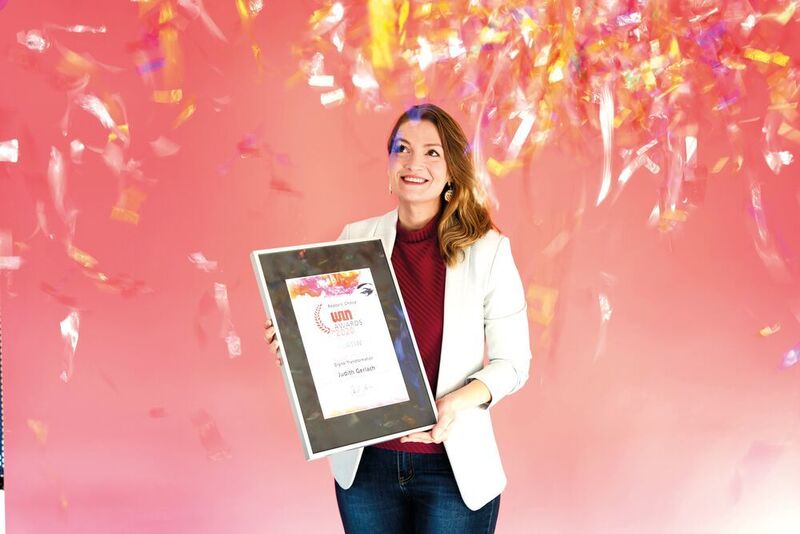 Den Platin-Award in der Kategorie Digital Transformation sicherte sich Staatsministerin Judith Gerlach. (Vogel IT-Akademie)