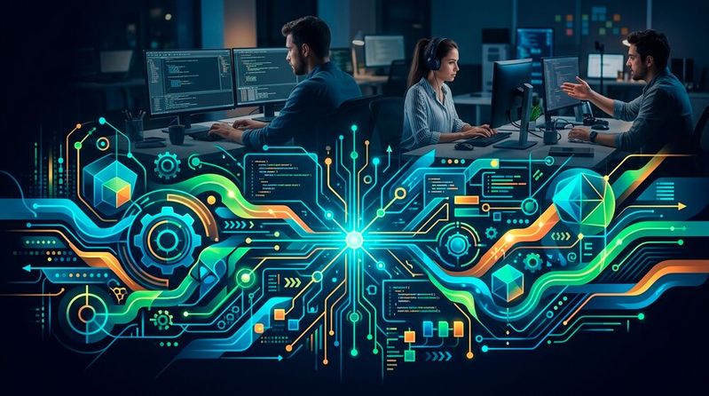 Softwareentwickler und Admins nutzen go-mysql unter anderem für Binlog-Replikation und Change Data Capture.(Bild:  Gemini / KI-generiert)