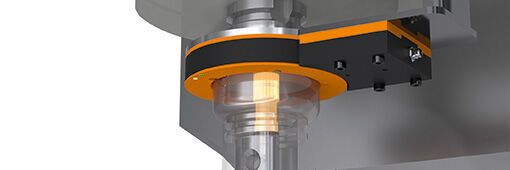 Mit dem neuen Konzept Tool Monitoring integriert SMW eine kontaktlos steuerbare Sensorik zur Überwachung unterschiedlicher Werkzeugdaten in rotierenden Einheiten. (Bild:  SMW Autoblok)