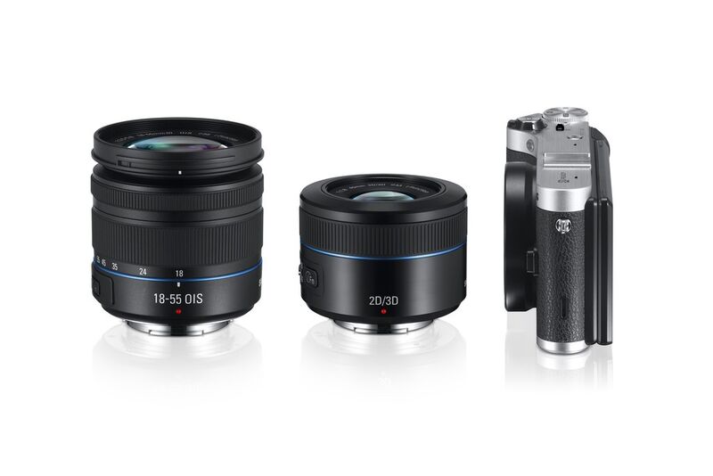 Zwölf Systemobjektive sind für Samsungs NX300 verfügbar. (Bild: Samsung)