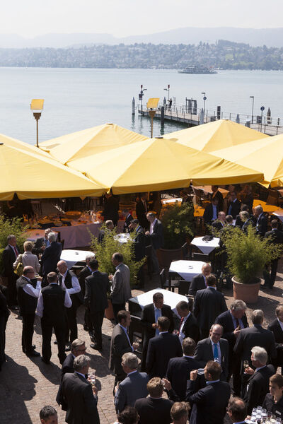 Das Lake Side in Zürich bot wieder eine einmalige Kulisse für das 11. Swissmem Symposium. (Bild: Swissmem)