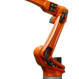 Der 6-kg-Schweißroboter QRH-280 gewährleistet eine sehr gute Zugänglichkeit in Vorrichtungen.