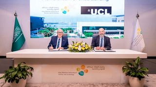 Strengthening its global collaboration with leading academic institutions, Kaust has formalized a strategic partnership with UCL to advance research, education, and commercialization that address the needs of Saudi Arabia, the United Kingdom, and the world.  (Source: Kaust )