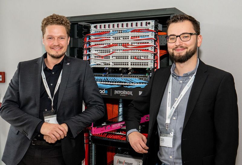 Daniel Denis (l.) und Patrick Janssen (beide Macle) (Bild: Valentin Diehl)