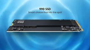 Die Samsung SSD 990 ist laut Hersteller eine Allround-SSD mit hoher Performance für datenintensive Herausforderungen im Alltag. (Bild: Samsung)