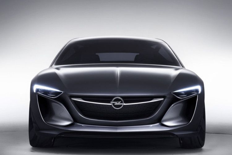 Auf der 65. IAA in Frankfurt wird vor allem ein Auto die Blicke auf sich ziehen: der Opel Monza Concept. (Foto: Opel)