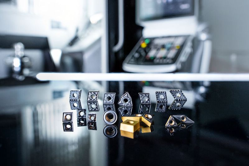 ISO-P-Stähle sind anspruchsvoll zu zerspanen. Mit dem passenden ISO-P-Wendeschneidplatten-Programm bringe Ceratizit nun aber performancestarke Sorten mit Dragonskin-Beschichtung, die universelle Dreh- und Bohrbearbeitung erlauben. (Bild: Ceratizit)