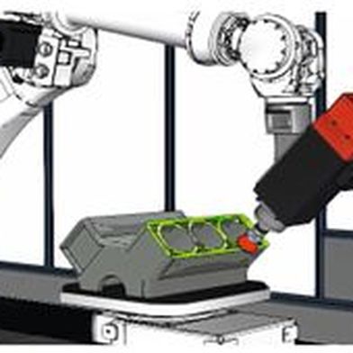 Robot Offline Programming enables manufacturing companies to realistically simulate and optimize even complex movements in the areas of welding, surface treatment, cutting and painting processes in virtual environments. (Image:Visual Components)