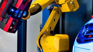 Scanbox-Systeme der Atos-Serie wurden für die fertigungsnahe berührungslose optische 3D-Inspektion und Qualitätssicherung entwickelt. (Bild: GOM)