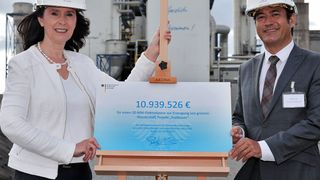 Das Wasserstoff-Projekt hat einen Förderbescheid des deutschen Bundesministeriums für Wirtschaft und Energie erhalten. (Dirk Jochmann/ Air Liquide)