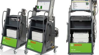 Jetzt auch mit 48-Volt-Messtechnik: das Diagnosesystem FSA 740 von Bosch.  (Bosch)