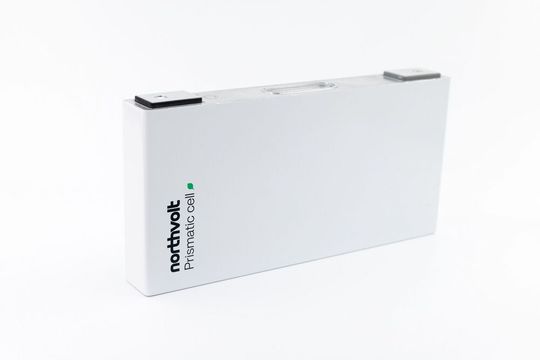 Die Batteriezelle von Northvolt und Scania hat eine Kapazität von 157 Amperestunden und 3,6 Volt Nennspannung.(Bild:  Scania)