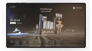 So wird es aussehen, wenn Eirich sein smartes Formsand-Managementsystem live aber digital auf der Gifa präsentiert. Das wird bewusst per Touch-App geschehen, weil große Anlagen auf Messen zwar beeindrucken, aber nicht alles klar werden lassen, so die Erfahrung von Eirich. (Bild: Eirich)