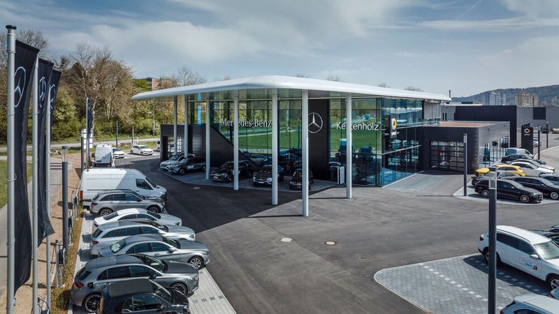Der neue Standort entspricht der neuen Mercedes-Markenarchitektur MAR2020. (Kestenholz)