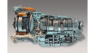 Mehrstufige Automatikgetriebe für hochwertige Pkw werden in dünnwandige, gegossene und spanend bearbeitete Gehäuse aus Magnesium eingebaut.  (Bild: Wikipedia)