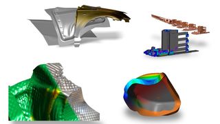 Großflächige Karosserieteile, elektronische Bauteile, Isolierbleche und Umformung dicker Bleche – Stampack-Anwender kommen aus allen Bereichen der Blechumformung (Bild: Stampack)