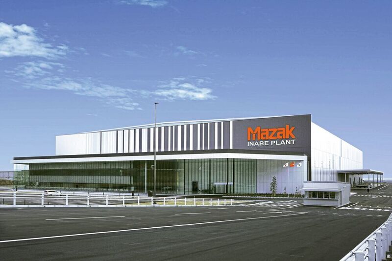 Die neue Fertigungsstätte großer Werkzeugmaschinen für die Luft- und Raumfahrt und den Baumaschinensektor. (Mazak)