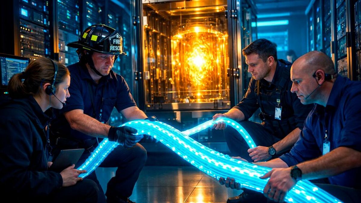 Ex-Feuerwehrleute sind als IT-Security-Experten gefragt, denn sie wissen, wie man die Kronjuwelen eines Unternehmens am besten schützt. (Bild: Dall-E / KI-generiert)