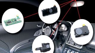 Der bevorzugte Installationsbereich der Sensoren liegt in PKWs unterhalb des Rückspiegels, wo ausreichend Luftzirkulation herrscht. (Foto: Sitronic)