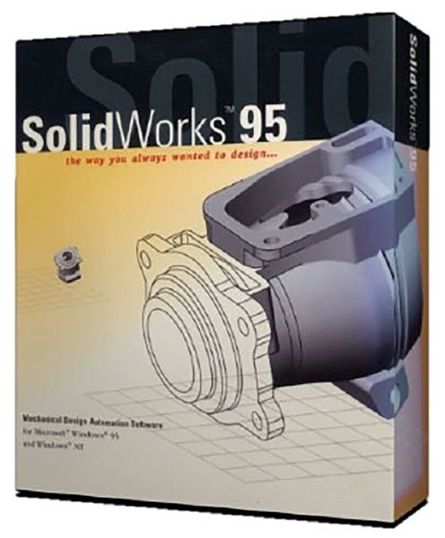 Im März 1995 veröffentlichte Solidworks die gleichnamige 3D-CAD-Software. Sie zeichnete sich durch die einfache Bedienung aus und ermöglichte es mehr Ingenieuren als je zuvor, die Vorteile der 3D-CAD-Technologie zu nutzen. (Dassault Systèmes)