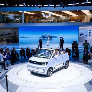 Beim Innenraum des offenen Mini EV hat sich Wuling richtig ins Zeug gelegt.(Bild:  Wuling)