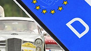 Oldtimer müssen laut einem Urteil H-Kennzeichen mit Eurofeld tragen. (Foto: GTÜ)