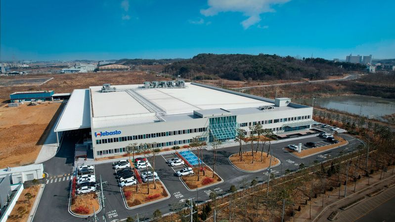 Im südkoreanischen Batteriewerk Dangjin will Webasto künftig mehr als 100.000 Batteriemodule im Jahr herstellen. Im südkoreanischen Batteriewerk Dangjin will Webasto künftig mehr als 100.000 Batteriemodule im Jahr herstellen.