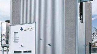 Neste and Sunfire will work together to demonstrate the production of renewable hydrogen at Neste’s refinery with Sunfire’s high-temperature electrolyzer. (Sunfire)