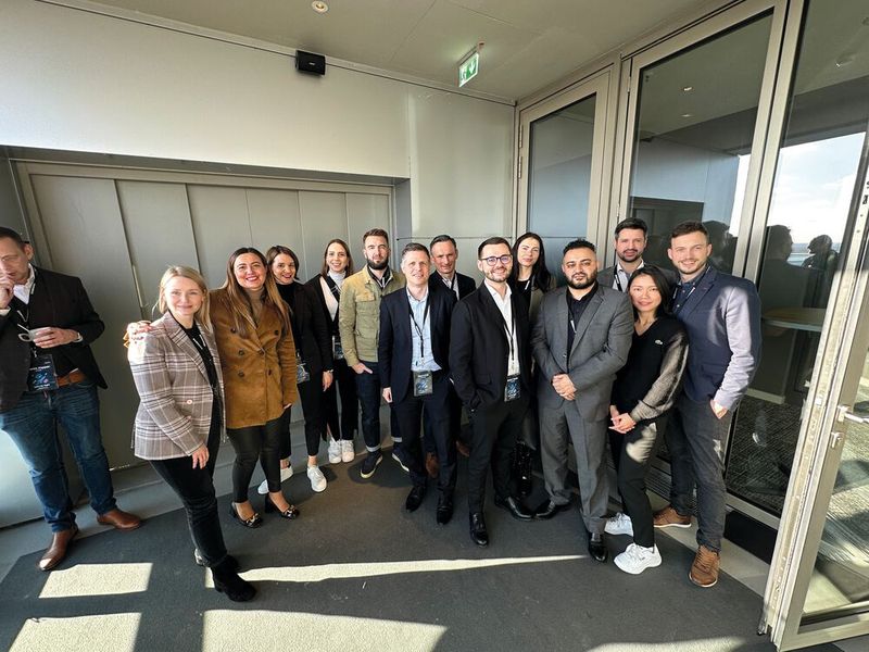 Geballte Kompetenz – das Samsung-Storage-Team. (Bild: Vogel IT-Medien )