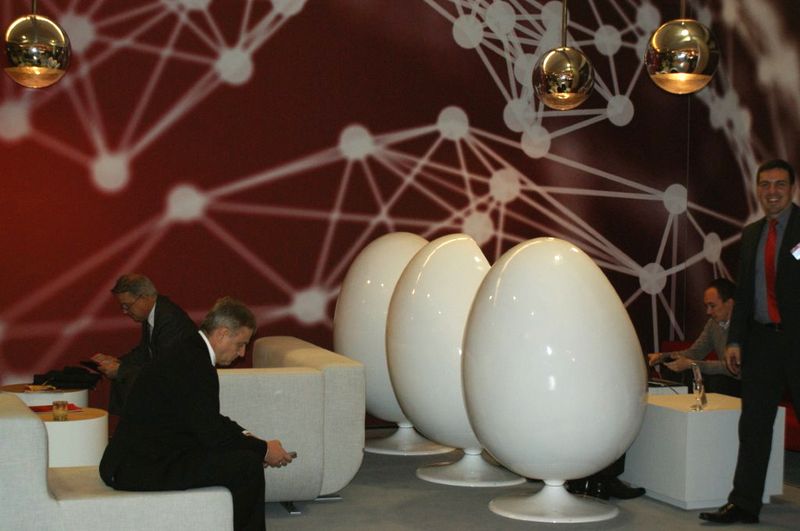 Nach so viel Hardware bot die Lounge Weiches zum Innehalten. (Ulrike Ostler)